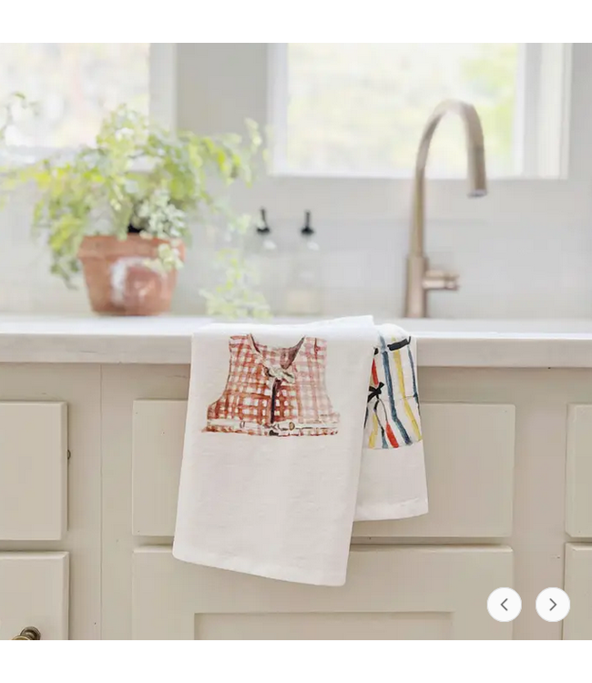 Emily Lex Studio Boat Coats Tea Towel