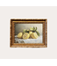 Muted Lemon Citrus French Brass Gold Mould Frame 5 x 7