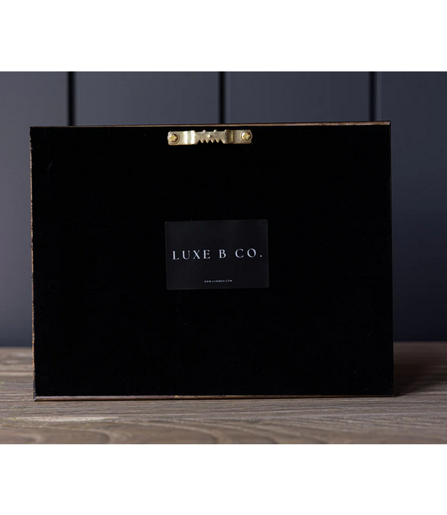 Muted Lemon Citrus French Brass Gold Mould Frame 5 x 7