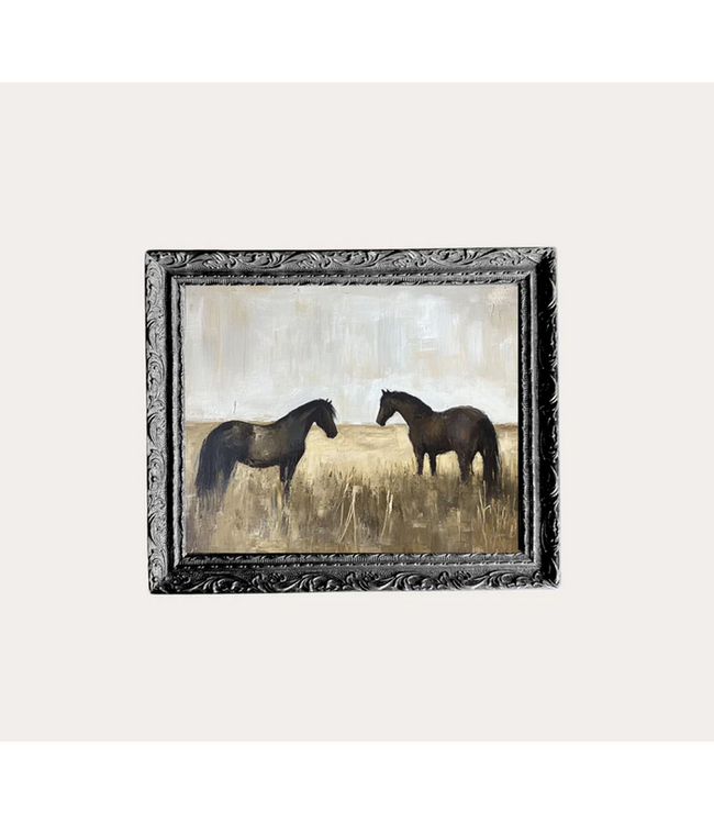 Black Stallions French Black Mould Frame 8 x 10