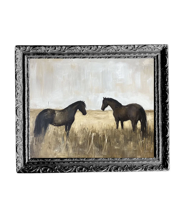 Black Stallions French Black Mould Frame 8 x 10