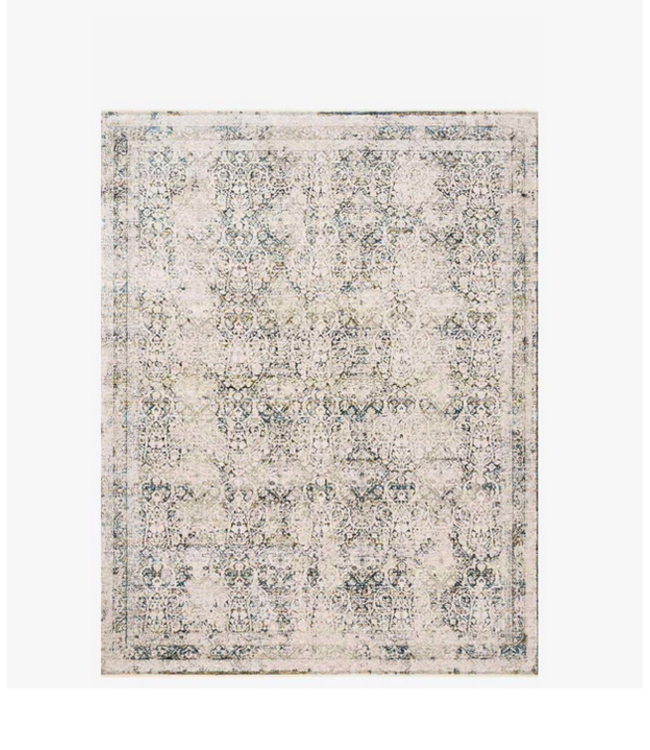 Theia Rug Natural/Ocean