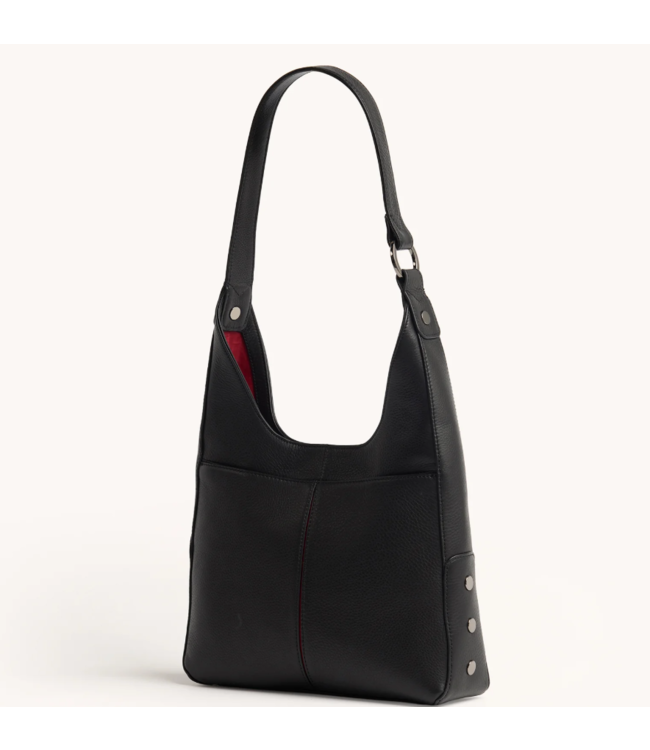 Hammitt Tim Tote Black/Gunmetal Medium