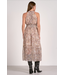 Elan Sleeveless Halter Maxi Dress Natural Snake