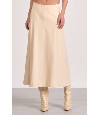 Midi Flair Skirt Stone