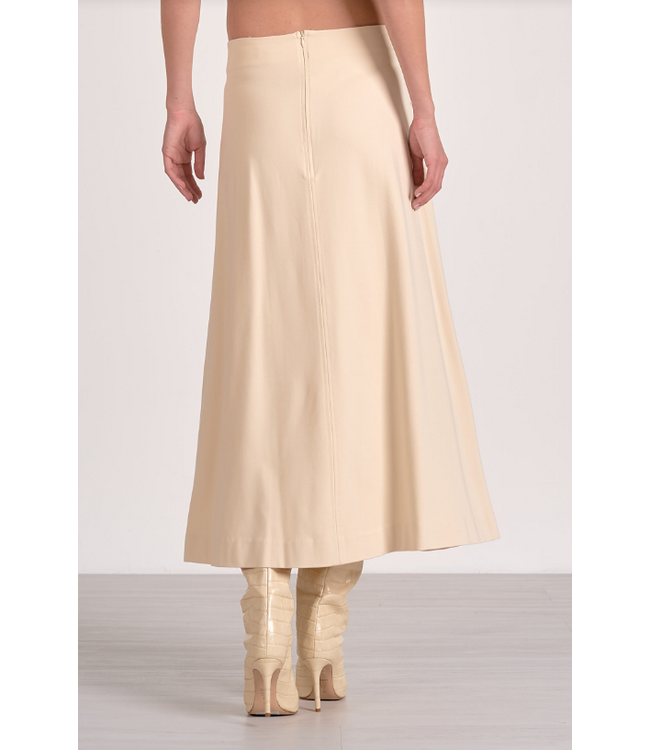 Midi Flair Skirt Stone