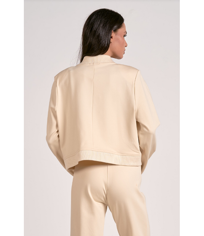 Elan Bomber Jacket Stone