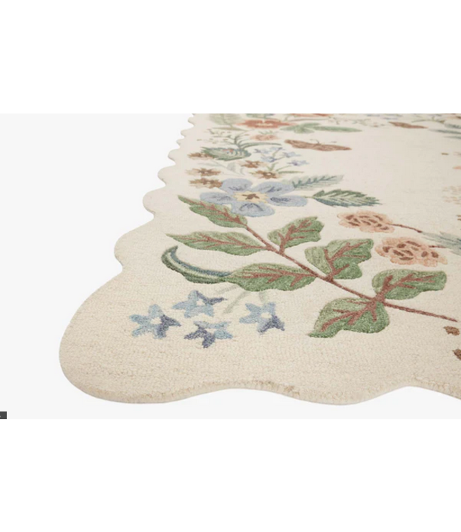 Silhouette Rug Strawberry Fields Cream