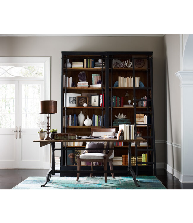 Ivy Bookcase w/out Ladder Matte Black