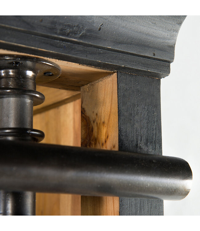 Ivy Bookcase w/out Ladder Matte Black