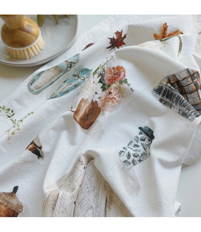 Autumn Tea Towel