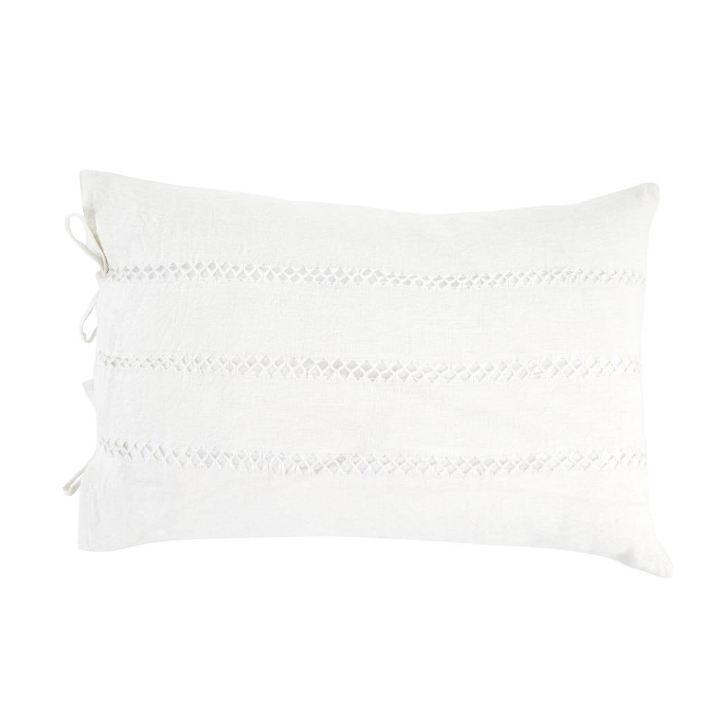 Coventina Cushion - White 16 x 24