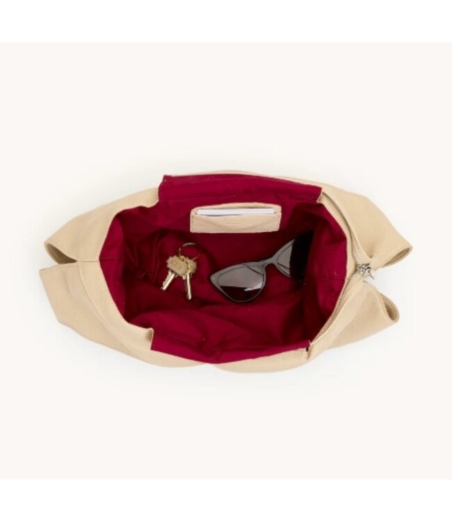 Hammitt Tom Zip Tote Limestone/Silver