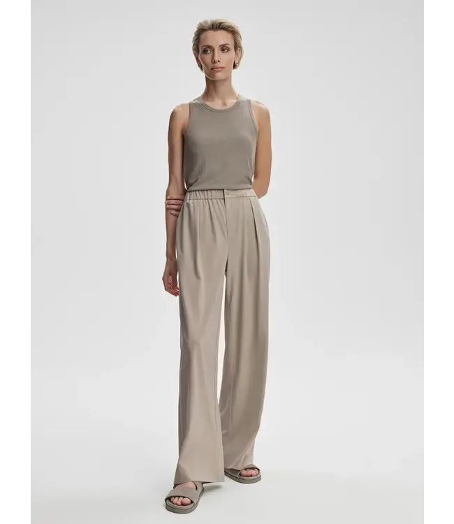 Varley Kayson Wide Leg Trouser Simply Taupe