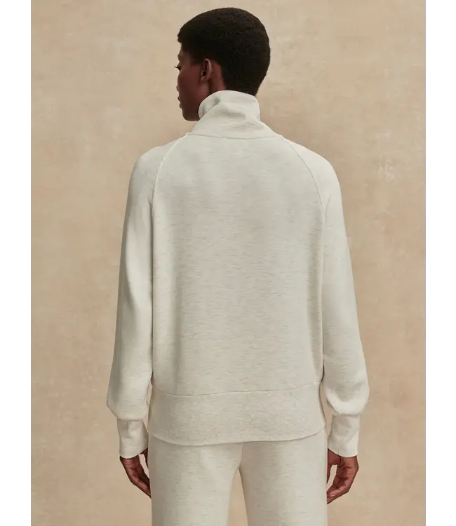 Varley Roxbury Zip Through Iory Marl