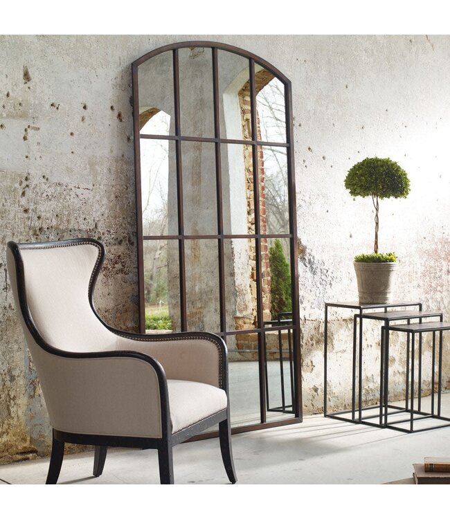 Amiel Large Arch Mirror Bronze