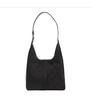 Hammitt Tim Shoulder Bag Noir Diamond/GM Med