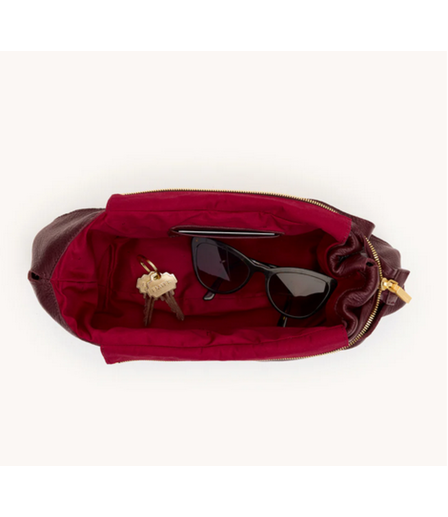 Hammitt Tom Zip Cherrywood Pebble/ BG Med