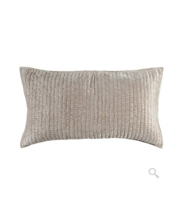 Bari Velvet Pebble Sham