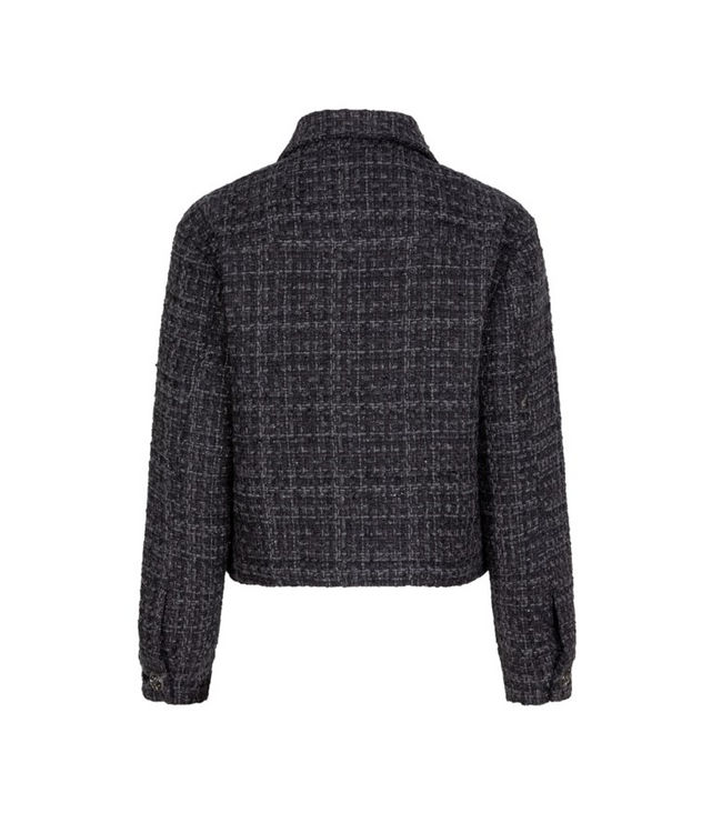 Fancy Buttons Tweed Jacket Anthracite