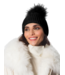 Linda Richards Angora Wool Blend Hat Black
