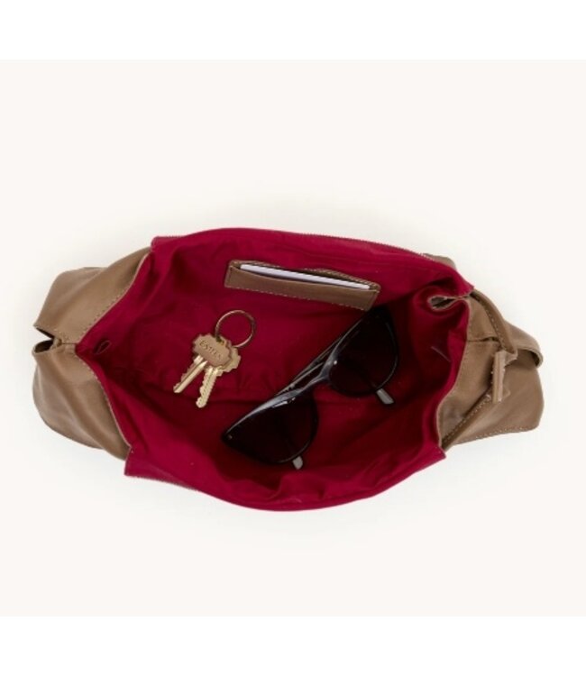 Hammitt Tom Zip Tote Dune/Silver Medium