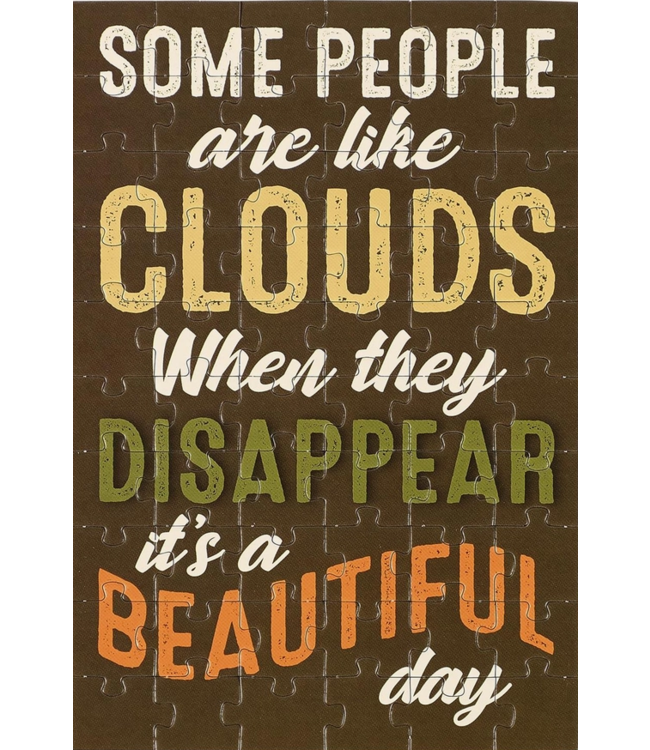 Beautiful Day Puzzle Card