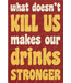 Drinks Stronger Puzzle Card