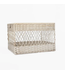 Wicker Open Weave Basket Large