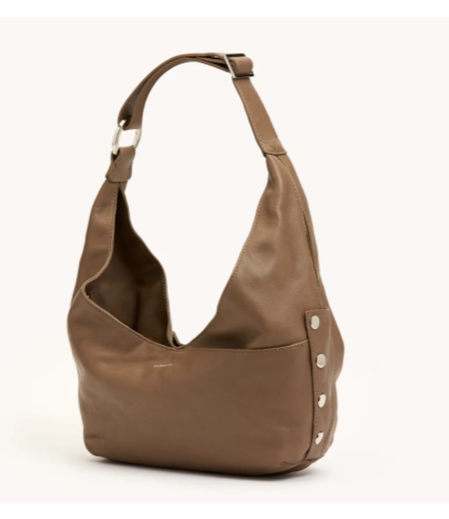 Hammitt Tom Zip Tote Dune/Silver Medium