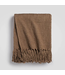 Driftwood Weave Throw Blanket  Brown
