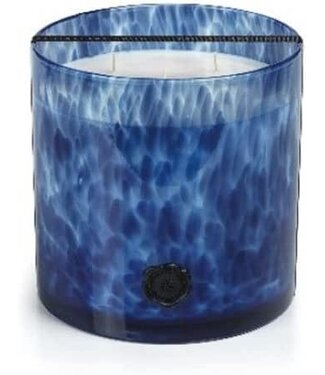 Zodax Apothecary Guild Opal Glass Candle 5 Wick Sea Salt & Coastal