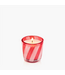 Crushed Candy Cane Mini Pendestal Candle