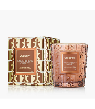 Voluspa 6.5 Gingerbread Chalet Classic Candle