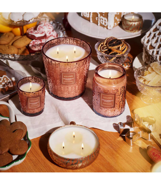 Voluspa 6.5 Gingerbread Chalet Classic Candle