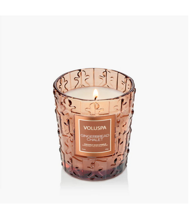 Voluspa 6.5 Gingerbread Chalet Classic Candle
