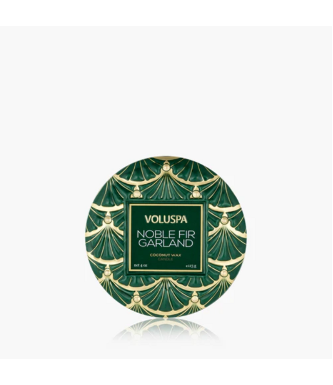 Voluspa Noble Fir Garland Mini Tin