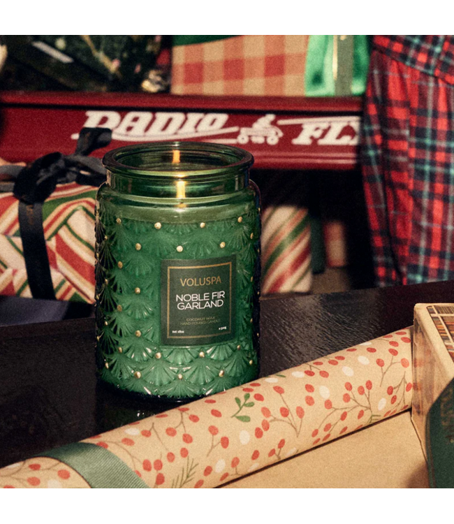 Noble Fir Garland Large Jar