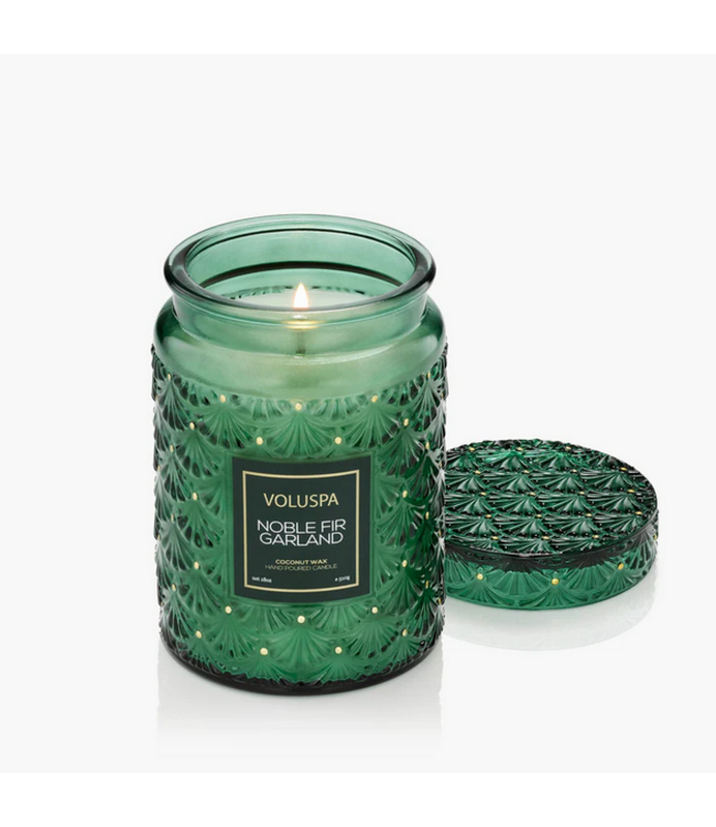 Noble Fir Garland Large Jar