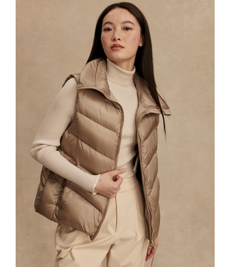 Varley Bextor Lightweight Down Gilet Taupe