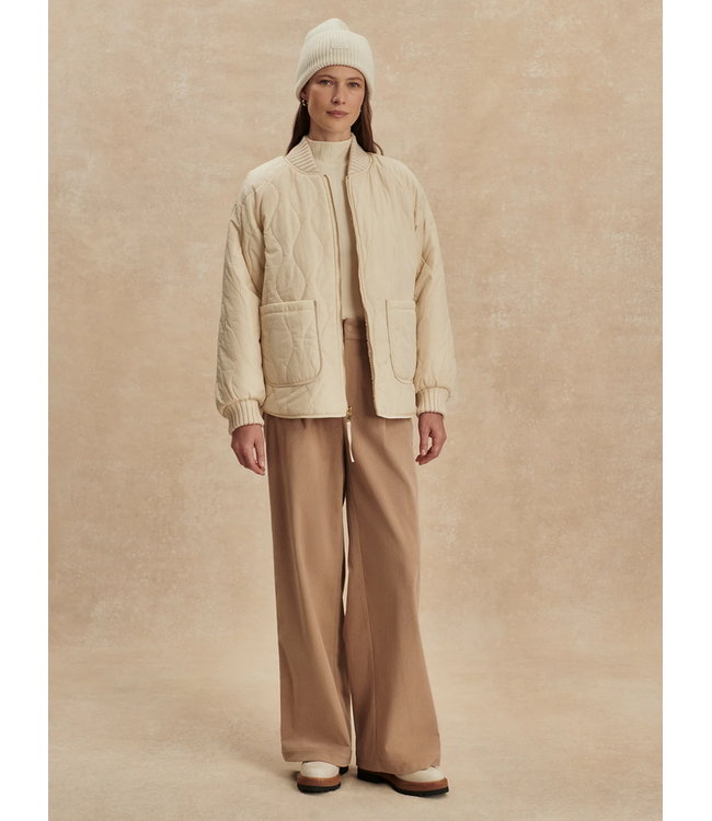 Varley Serina Reversible Quilt Jacket Sandshell