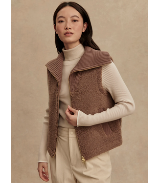 Varley Aspen Gilet Ash Taupe