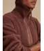 Varley Roselle Half Zip Fleece Deep Mahogany