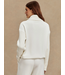 Varley Hannah Cowl Neck Sweat Egret