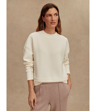 Varley Addelyn Sweat Ivory