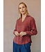 Bella Dahl Clean Front Pullover Ruby Dusk