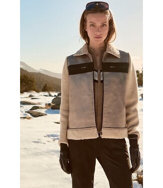 Metallic with Sherpa Jacket