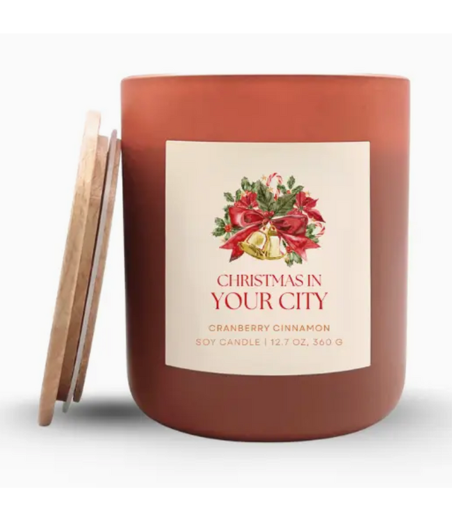 Christmas in Galena Candle - Cranberry Cinnamon