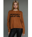 Whiskey Weather Sweater Brown