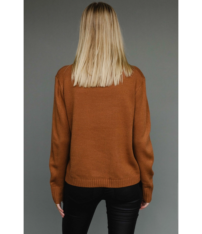 Whiskey Weather Sweater Brown